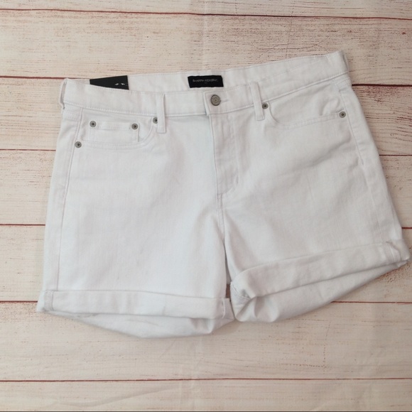 Banana Republic Pants - Banana Republic White Denim Short Shorts Banana Republic Pants - Banana Republic White Denim Short Shorts